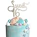 Maydolbone Sweet 16 Gold Cake Topper -16th Birthday Anniversary Cake Topper 16th Birthday Party Decoration