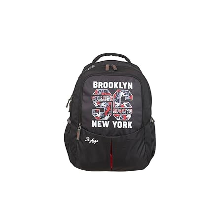 Skybags 31 Ltrs Black Casual Backpack (BPBOLP1BLK)
