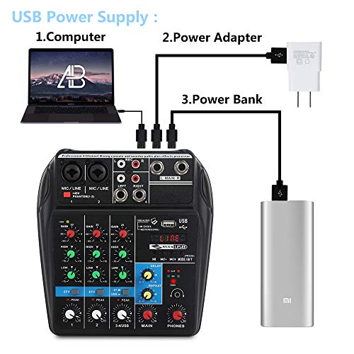 3 A4+4Channels+Console+Bluetooth+production
