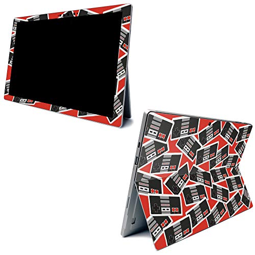 MightySkins Skin for Microsoft Surface Pro 7 - Retro Controllers 3 | Protective…