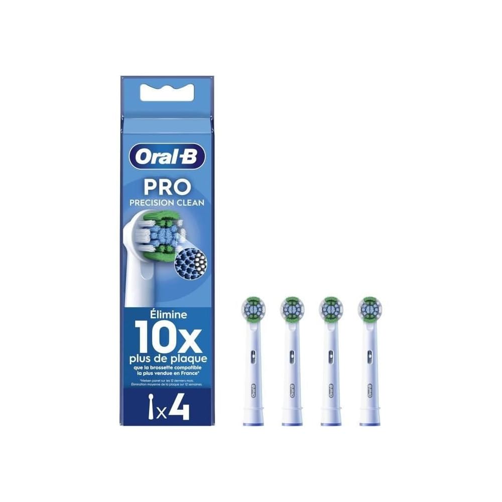 Oral-B Pro Precision Clean Toothbrush Heads - Pack of 4