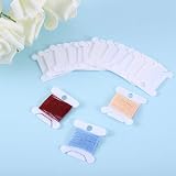 Opopark 120pcs Plastic Floss Bobbins for Cross-Stitch & Embroidery view 6