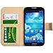 Bfun Packing Colorful Floral Elephant Wallet Leather Cover Case for Samsung Galaxy S4