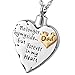 memorial necklace for mom,dad,pet,no longer by my side forever in my heart cremation pendant jewelry … (Father)