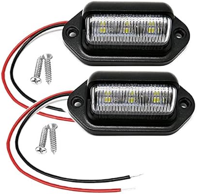 universal number plate light