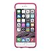 LUVVITT [ClearView] Hybrid Scratch Resistant Back Cover with Shock Absorbing Bumper designed for Apple iPhone 6/6s (4.7) - Neon Pink