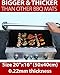 BBQ Grill Matts – Set 2 XL Mats 20x16, Best Healthy, Non-Stick, Ultimate Outdoor and Oven Liner, for Charcoal, Gas and Electric Grills