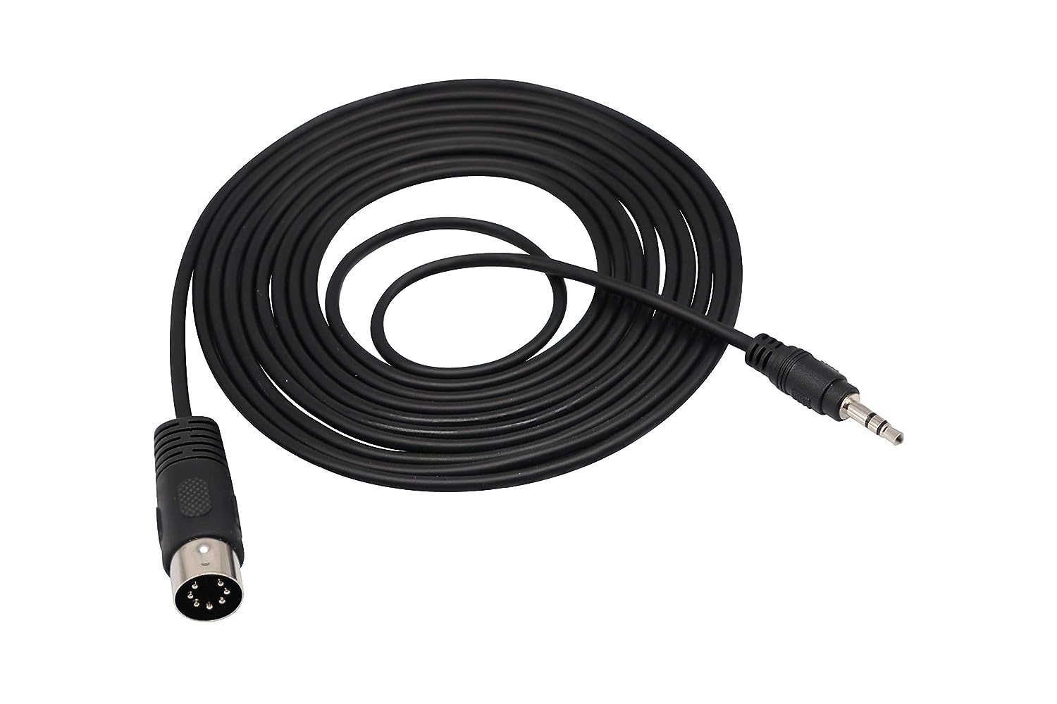 zdyCGTime 3.5mm to Midi Extension Cable,MIDI DIN 7 Pin to 3.5mm(1/8in) Male Audio Cable,Compatible with iPad/iPhon/MP3/PC/TV/Android to Bang & Olufsen B&O,Naim,Quad.Stereo Systems(3 M/9.8ft)