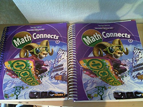 Math Connects 5: Teacher's Edition, Volume 1 0021060258 Book Cover
