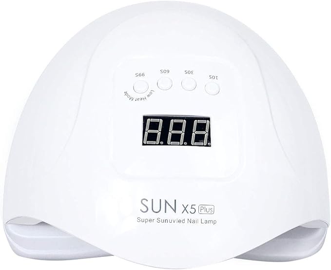 timagebreze sun x5 plus lampara led 80w secador de u as pantalla lcd 36 led lampara de secador de u as para curar gel polish auto sensor timer nail