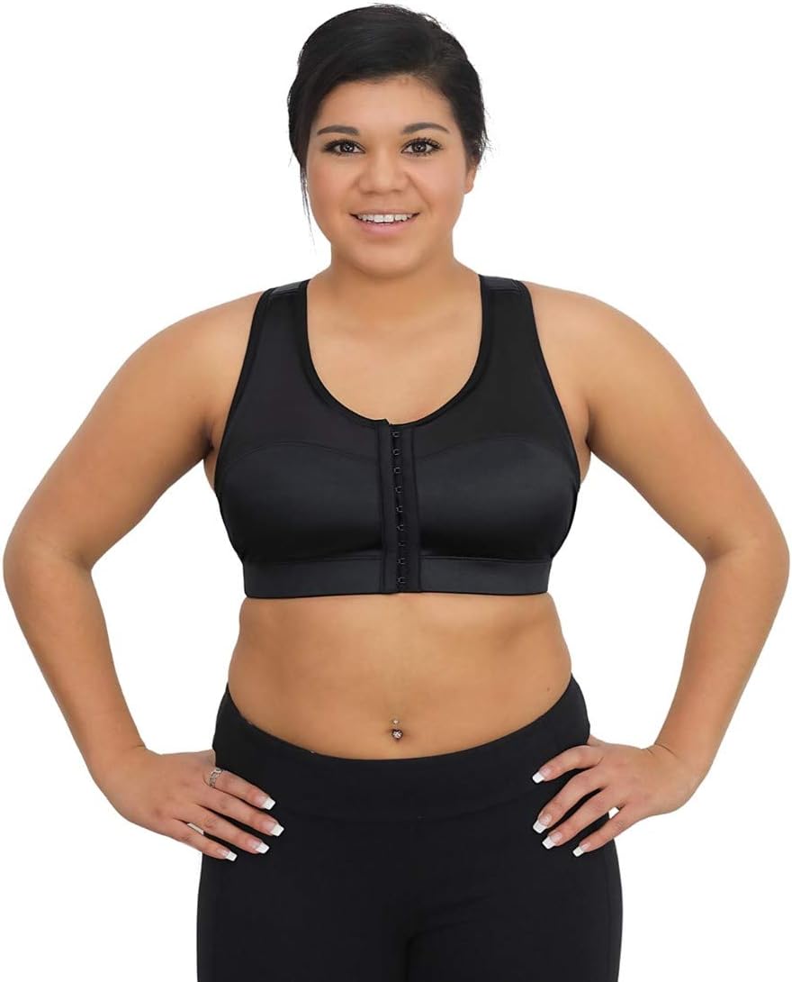 Enell, Racer, Women's Full Coverage Racerback Sports Bra