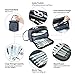 Pencil Case, Big Capacity Storage Bag Pen Pouch Holder Large Storage Stationery Organizer for School Supplies Office College Boys Adult Gray
