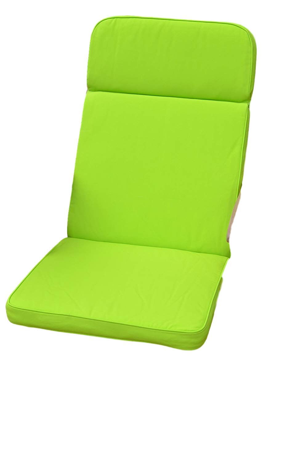 Cushion Only Superior Quality Garden Recliner Chair Cushion Lime Green