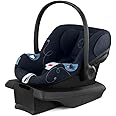 Cybex Aton G Infant Car Seat with Linear Side-Impact Protection, 11-Position Adjustable Headrest, in-Shell Ventilation, Easy-in Buckle, Safelock Base, Ocean Blue