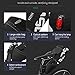 Ideashop Waterproof Bike Bicycle Saddle Bag Seat Bag Under Seat Packs Tail Pouch Cycling Bicycle Mountain Road MTB Bike Bicycle 10L Bike Seat Tail Bag (10L)