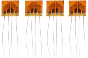 Taidacent 2PCS BF1K-2/3/4HA Half Bridge Strain Gauge Wheatstone Bridge Sensor Resistance Type Torque/Shear Force