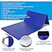 Cloud Mountain 4'x8'x2 Gymnastics Mat Folding Thick Panel Gym Mat Exercise Fitness Tumbling Mat with Handle Compatibility Hook & Loop Tape Martial Arts Yoga Cheerlanding Aerobics (Blue)
