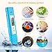 EternalBe Digital PH Meter, 0.01 PH High Accuracy Water Quality Tester with 0-14 PH Measurement Range for Household Drinking, Pool and Aquarium Water PH Tester Design with ATC, PH Meter