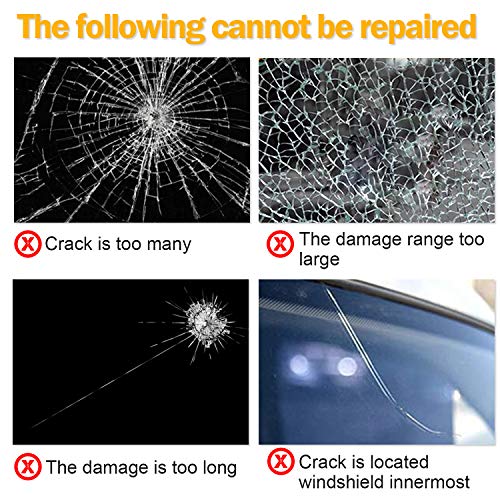 Upgraded Auto Windshield Repair Tool,Newest Generation Car Windshield Repair Kit with Windshield Repair Resin for Auto Glass Windshield Crack Chip Scratch, Chips, Cracks, Bulll's-Eyes and Stars
