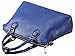 Ilishop Women's Genuine Leather Blue Totes Hiqh Quality Famous Brand Fashion Handbag