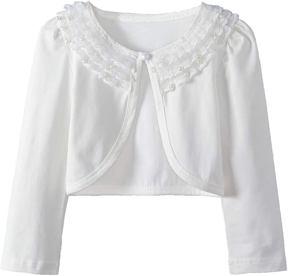 Girl Lace Bolero Cardigan Shrug Toddler Girl Long Sleeve