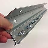 Strip-Curtains.com: Hardware - Universal Mount 14 Gauge Galvanized Hardware - (Length 5 Feet)