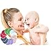 UINSTONE REUSABLE BAMBOO Nursing Pads (12-count with 6 different colors)/ HELP US FIGHT BREAST CANCER/ LEAKPROOF, ULTRA Soft, All-Natural, ECONOMICAL, REUSABLE, WASHABLE
