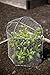 Gardener's Supply Company Chicken Wire Cloche Garden Plot Plants Cover Protector | Sturdy Arch Metal Tunnel Cage Flowerbeds and Seedlings Garden Protection from Wild Animals | 2 Sections Set