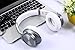 [Upgraded] Bluetooth Headphone Over Ear Two in One Hi-Fi Stereo Wireless Headsets & Speaker, Foldable & Most Comfort Fitting Design, Soft Protein Earmuffs, Built-in Mic, NFC, TF card, FM Radio. (Grey)thumb 1