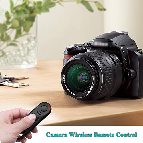 Wireless Shutter Release for Canon EOS M50,M6 Mark II,6D Mark  II,T7i,77D,SL2,SL3(EOS 250D),90D,200D,EOS R,800D
