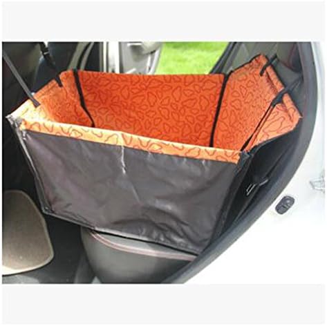 BAGIRL Pet Cat Dog Oxford Fabric Car Seat Cover Pet Dog Car Seat Carrier Travel Mat (Orange)