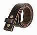 BS-40 Vintage Full Grain 100% Leather Distressed Style Snap on Belt Strap 1 1/2
