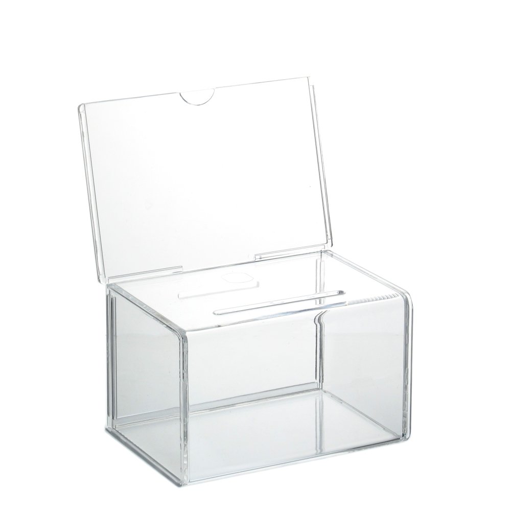 Zeigis® Plastic Losbox / Promotion Box with Poster Insert