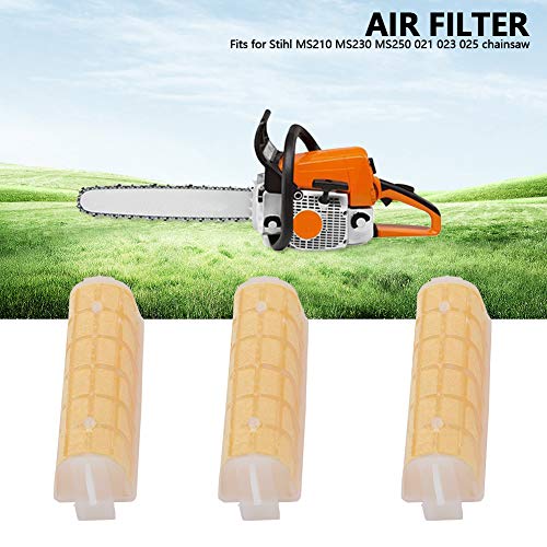 EVTSCAN Luftfilter Ersatz, 5 Stück Qualitätsluftfilter Ersatz Teile für Stihl MS210 MS230 MS250 021 023 025 Kettensäge – Bild 5