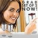 Wine Glass Set, Stainless Steel Long Stem Wine Glasses for White Red Wine Cocktail, Set of 2 Dishwasher Safe No BPA Unbreakable 8 Oz Wine Goblet for Housewarming Travel Outdoor Camp Picnic Formal Use