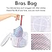 Plusmart 5Pack Mesh Laundry Bags for delicates, Bra Lingerie Wash Bags for Washing Machines, Sock, Bra, Underwear, Garment (1 Large, 1 Small, 3 Bra Laundry Bags A to C Cup)