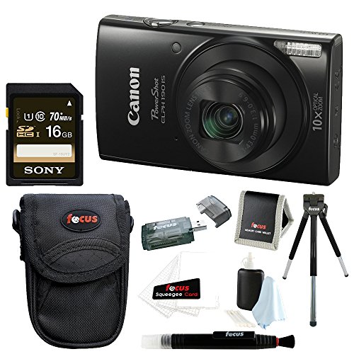 Canon-PowerShot-ELPH-190-IS-20-MP-Digital-Camera-Red-Sony-16GB-Memory-Card-Focus-Medium-Point-Shoot-Camera-Accessory-Bundle