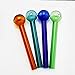 Dalong Glass 4 Inch Colorful Oil Burner ( 5 pcs)