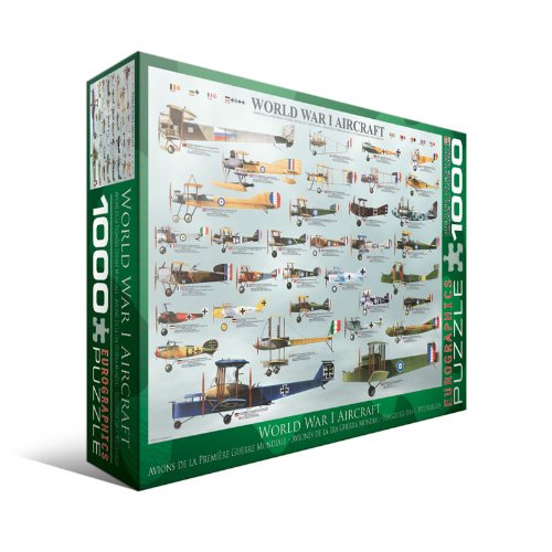 EuroGraphics World War I Aircraft 1000 Piece Puzzle
