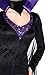 Disney Leg Avenue Women's 3Pc. Maleficent Costume Dress and Head Piece, Black, Medium