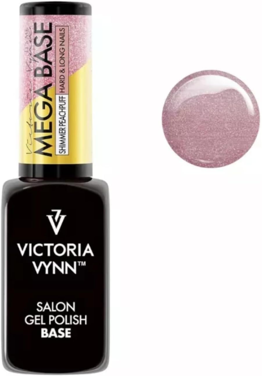 Victoria Vynn Hardi Mega Base UV Led Hybrid Gel Polish Nails SHIMMER PEACHPUFF