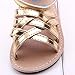 Voberry® Baby Infant Girls Summer Outdoor Prewalker Bronze Anti-Slip Sandals (6~12 Month, Gold)
