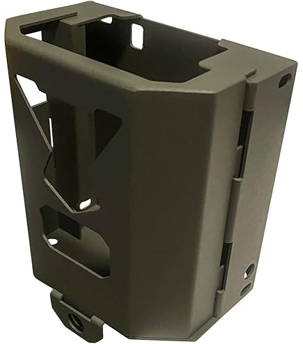 SPYPOINT SB-500S Steel Security Box SPYPOINT Cellular Trail Cameras 16-Gauge Steel, Solar