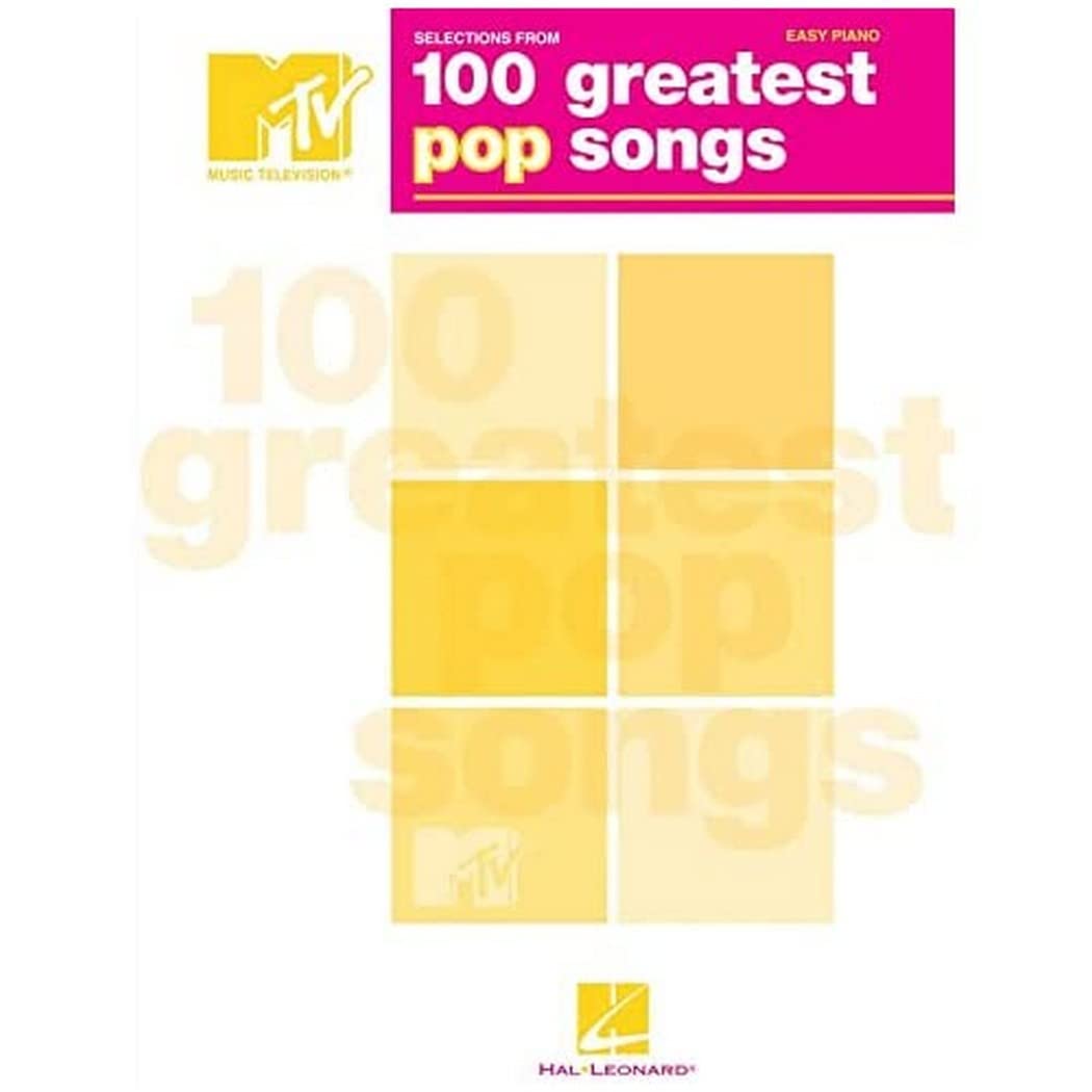 Selections from Mtv's 100 Greatest Pop Songs: Easy Piano