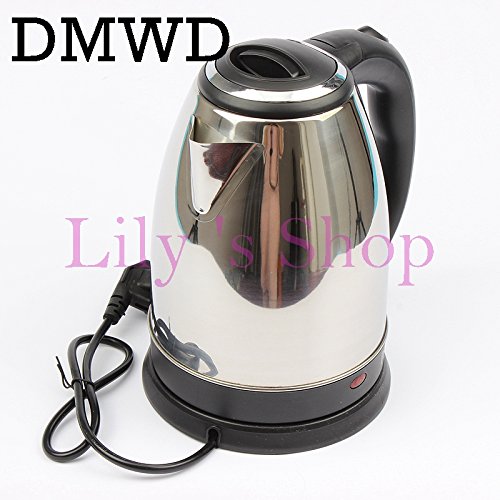Click Here to See More Images DMWD 110V electric water kettle heating Travel Kettle Mini Cup Portable Stainless Steel Kettle Teapot travelling Tea pot US plug