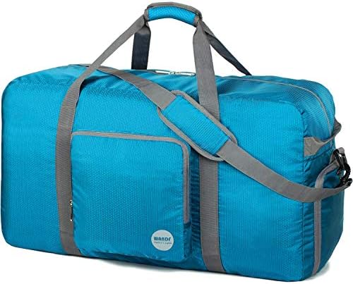 Foldable Duffle Bag 24" 28" 32" 36" 60L 80L 100L 120L for Travel Gym Sports Lightweight Luggage Duffel By WANDF 1 Foldable Duffle Bag 24" 28" 32" 36" 60L 80L 100L 120L for Travel Gym Sports Lightweight Luggage Duffel By WANDF