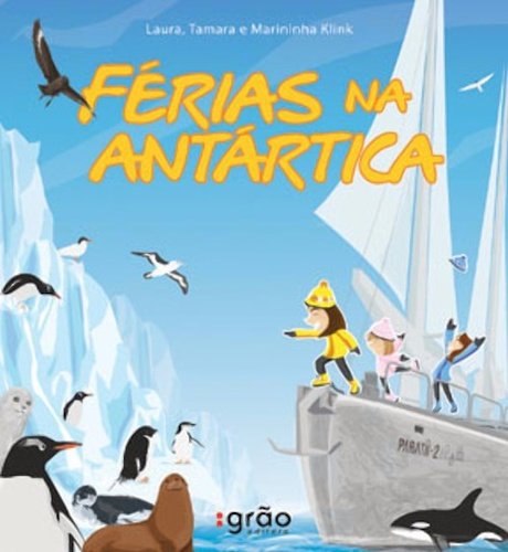 Livro Férias na Antártica