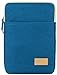 Kinmac Blue Color Canvas Vertical Style Waterproof Laptop Sleeve with Pocket 13 Inch MacBook Air 13 Bag MacBook Pro 13 Case Laptop Sleeve 13.3 inch
