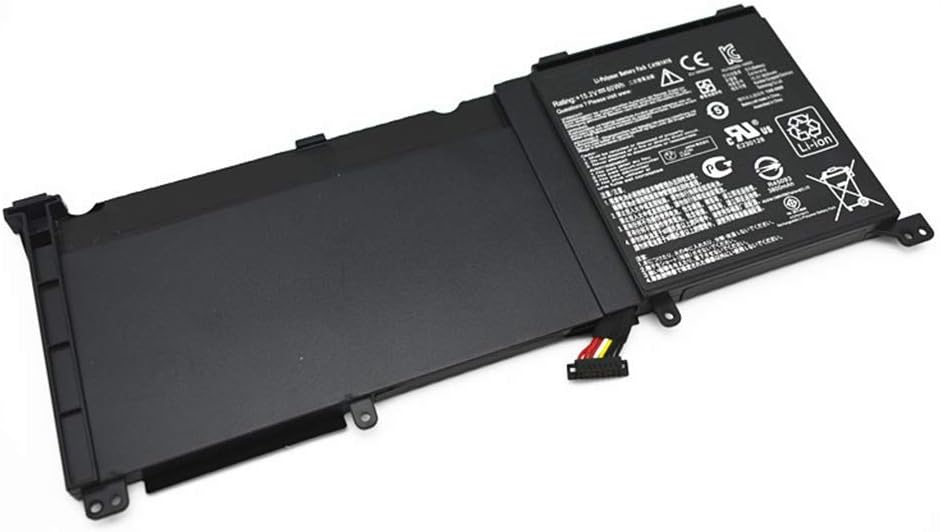 ASKC C41N1416 Laptop Battery Replacement for Asus ZenBook Pro G501 G501VW G501VJ G501JW G601J N501J N501JW N501L UX501JW UX501VW UX501LW 15.2V 60Wh - Image 3