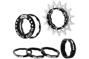 Bibike Single Speed Conversion Kit 13T/14T/15T/16T/17T/18T/20T/22T Single Speed Cassette & Spacers